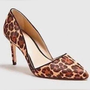 Ann Taylor - Azra Dyed Calf Hair Leopard Heel - Size 6.5